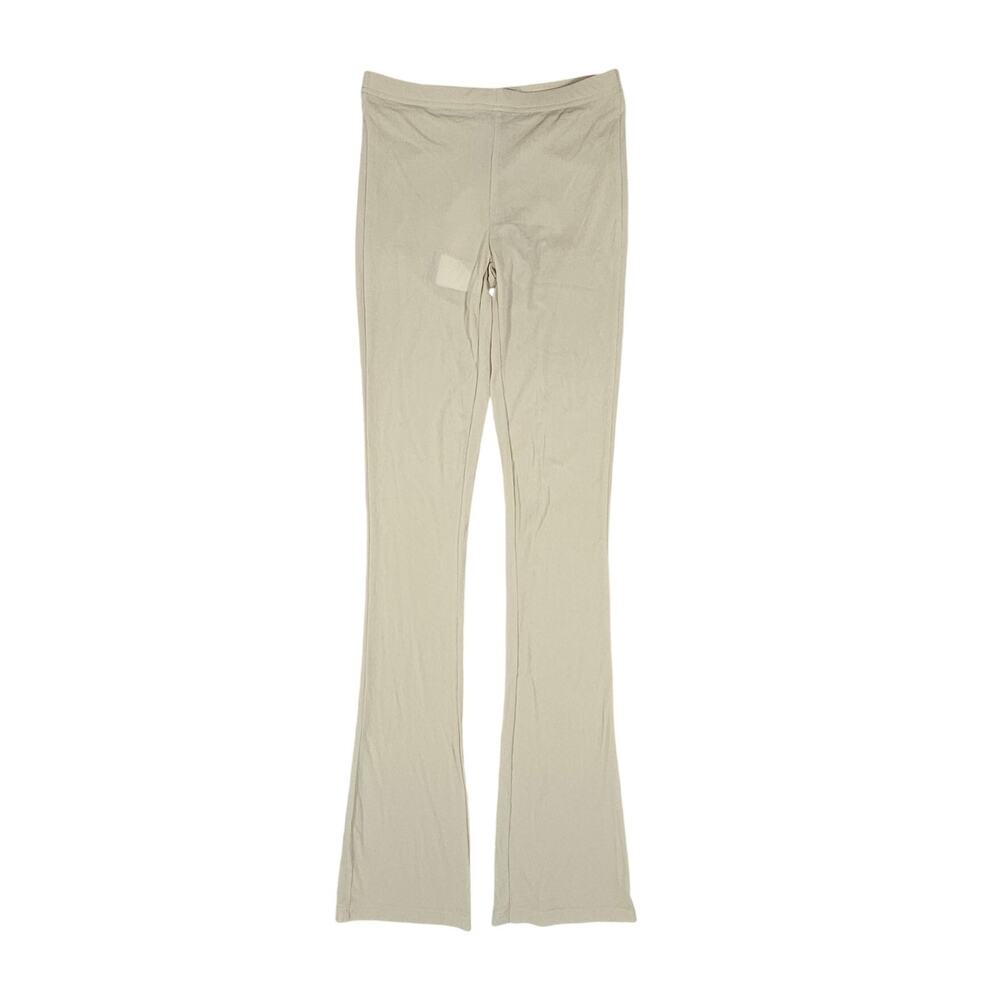 UNICORN BLOOD x MICON FLARED PANTS – BEIGE – SIZE M – SOFT STRETCH FABRIC - NWT